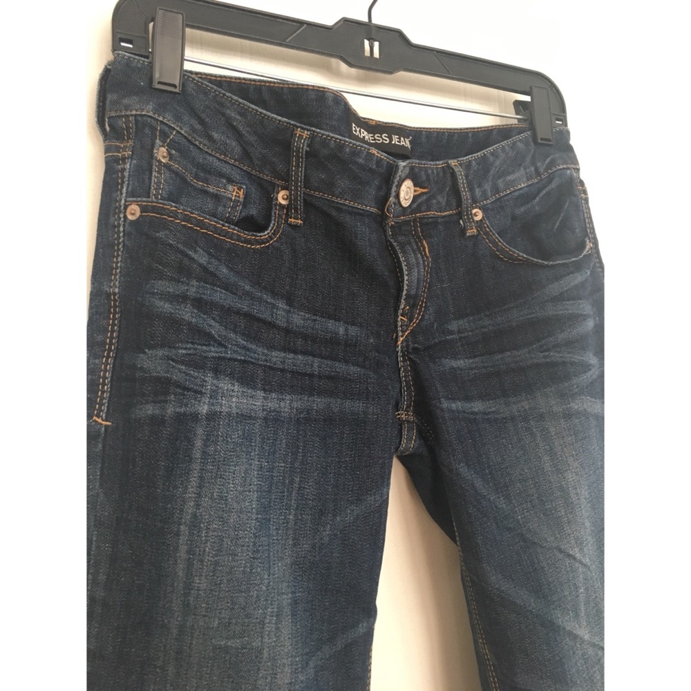 EXPRESS Low Rise Bootcut Jeans - Picture 2 of 7